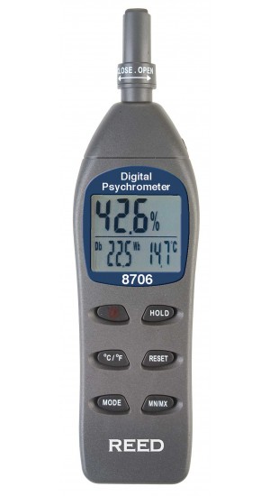 Thermo-hygrometer en psychrometer 8706