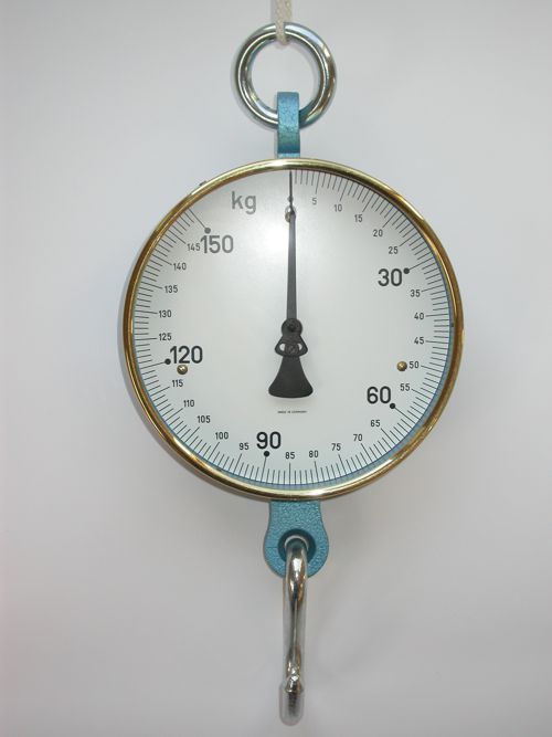 Low capacity dial hanging scales (up to 300 kg)