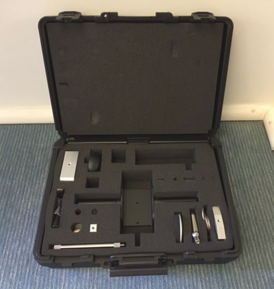De verschillende accessoires van de kit MSCK-Travel