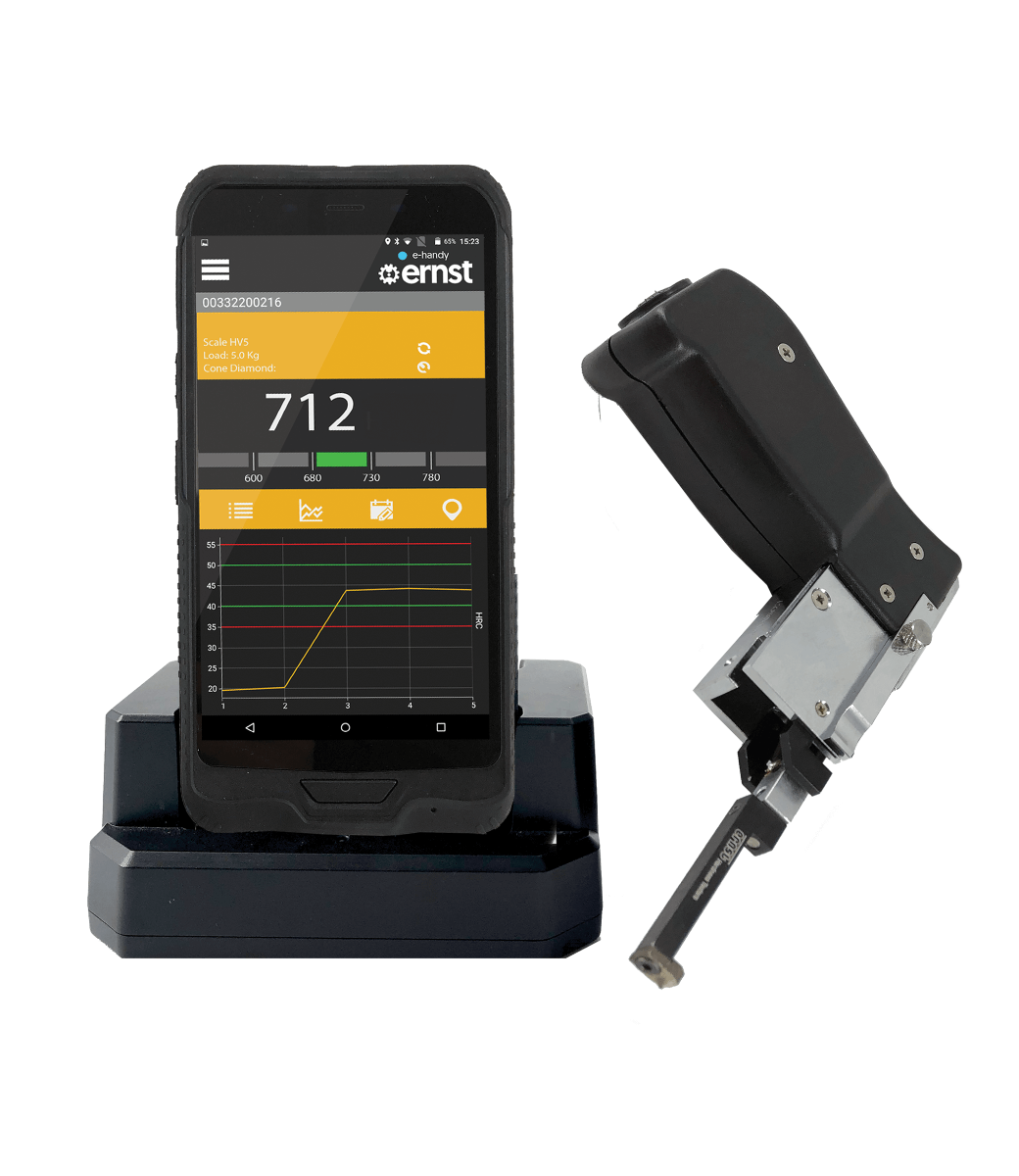 Draagbare hardheidsmeter E-Handy